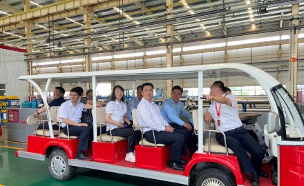 青岛市委常委、副市长王波一行到8868登录入口考察调研
