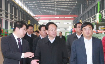 副市长胡绍军到8868登录入口装备产业园调研